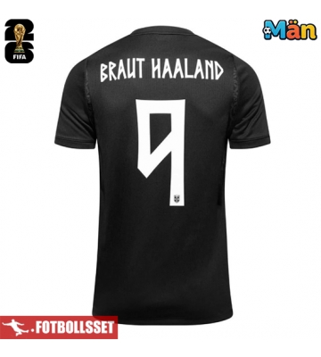 Norge Erling Haaland #9 Bortatröja VM 2026 Kortärmad